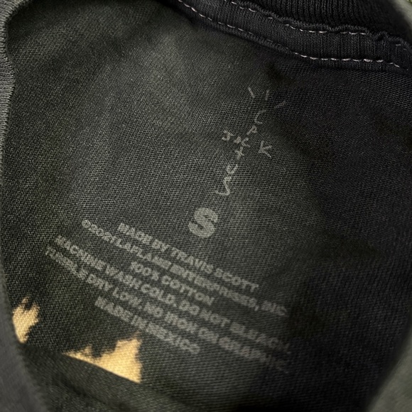 Cactus Jack by Travis Scott X KAWS FRAGMENT Long Sleeve Tie-dye Tee Size S - Picture 4 of 4